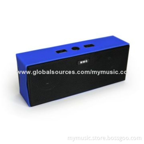 Wireless Stereo Bluetooth Speaker with NFC and Microphone Function, 40mm Dual-speaker